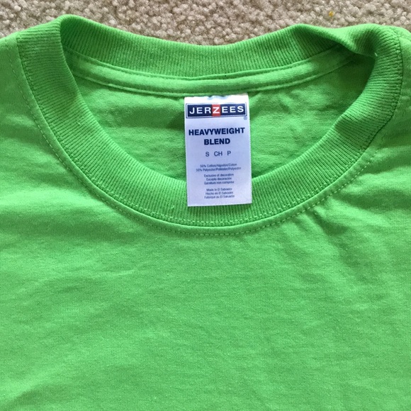 NWT Bright Green Men's Tee - Picture 3 of 3